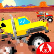 越野车的土路赛车冒险 ADesertRallyFastMonsterTruckOffroadDirtTrackRacingAdventureFreeRaceGame